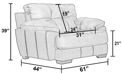 Drummond - Chair 1/2 - Hornell Furniture Outlet