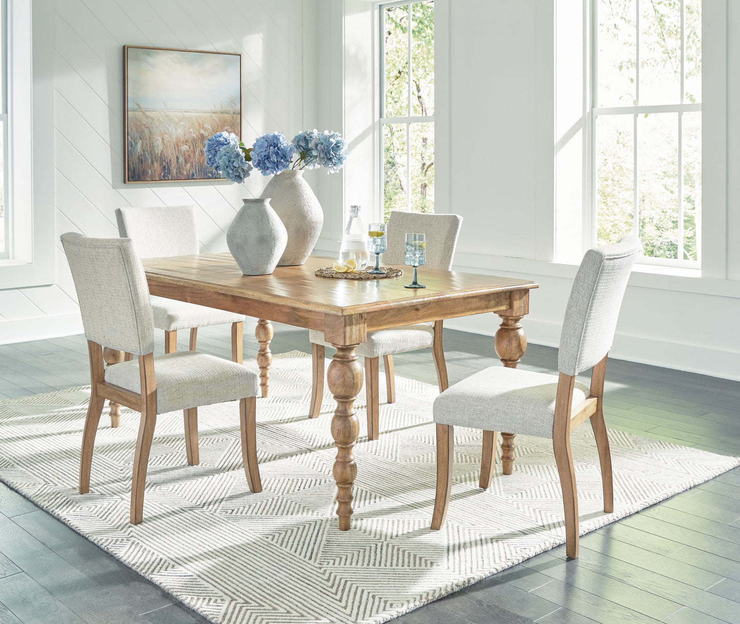 Rybergston - Dining Room Set - Hornell Furniture Outlet