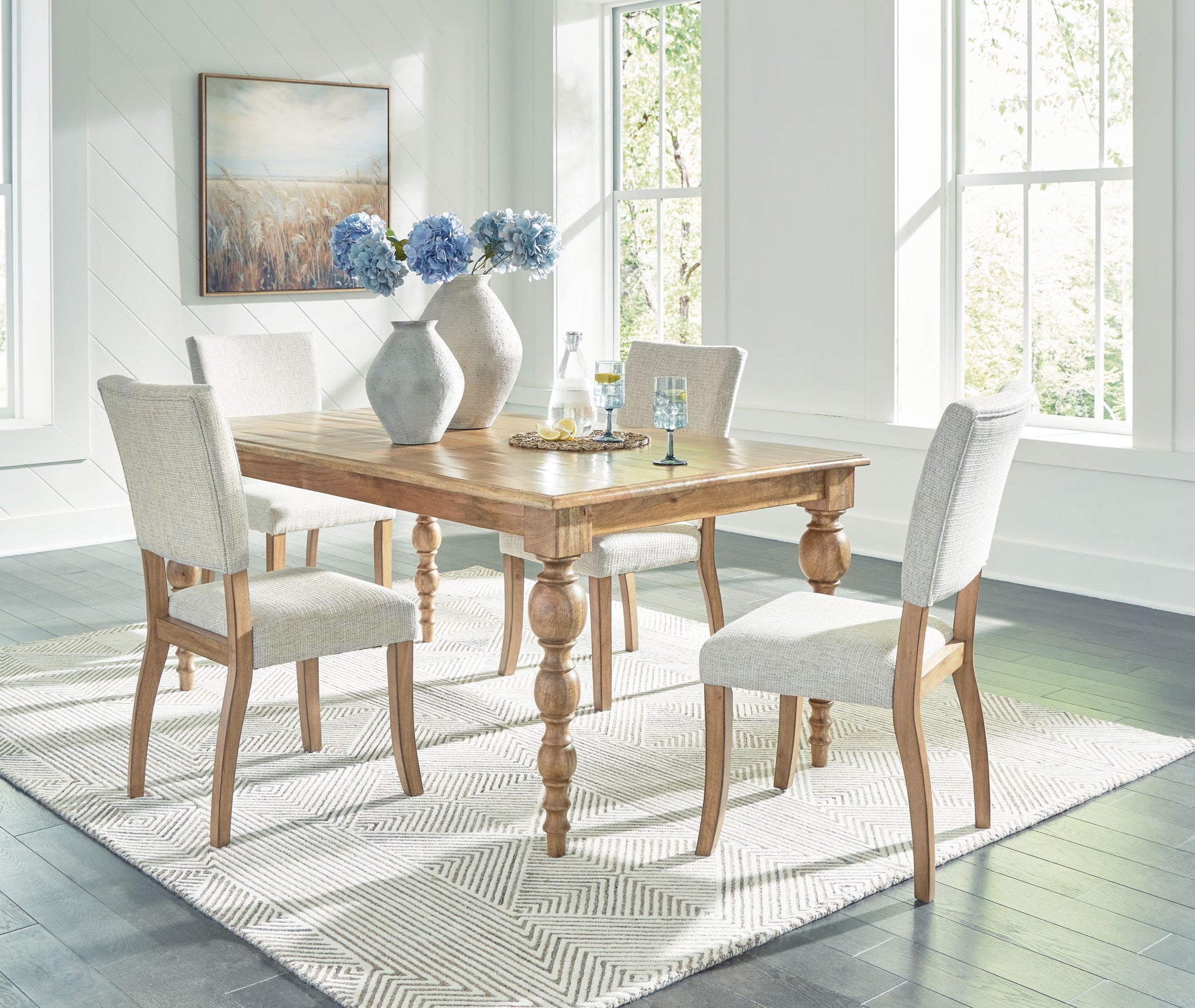 Rybergston - Dining Room Set - Hornell Furniture Outlet