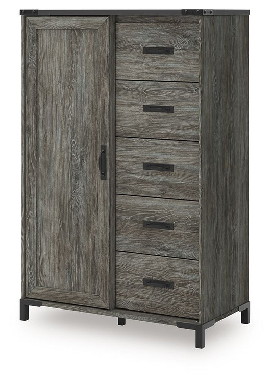 Frandern - Gray - Dressing Chest - Hornell Furniture Outlet