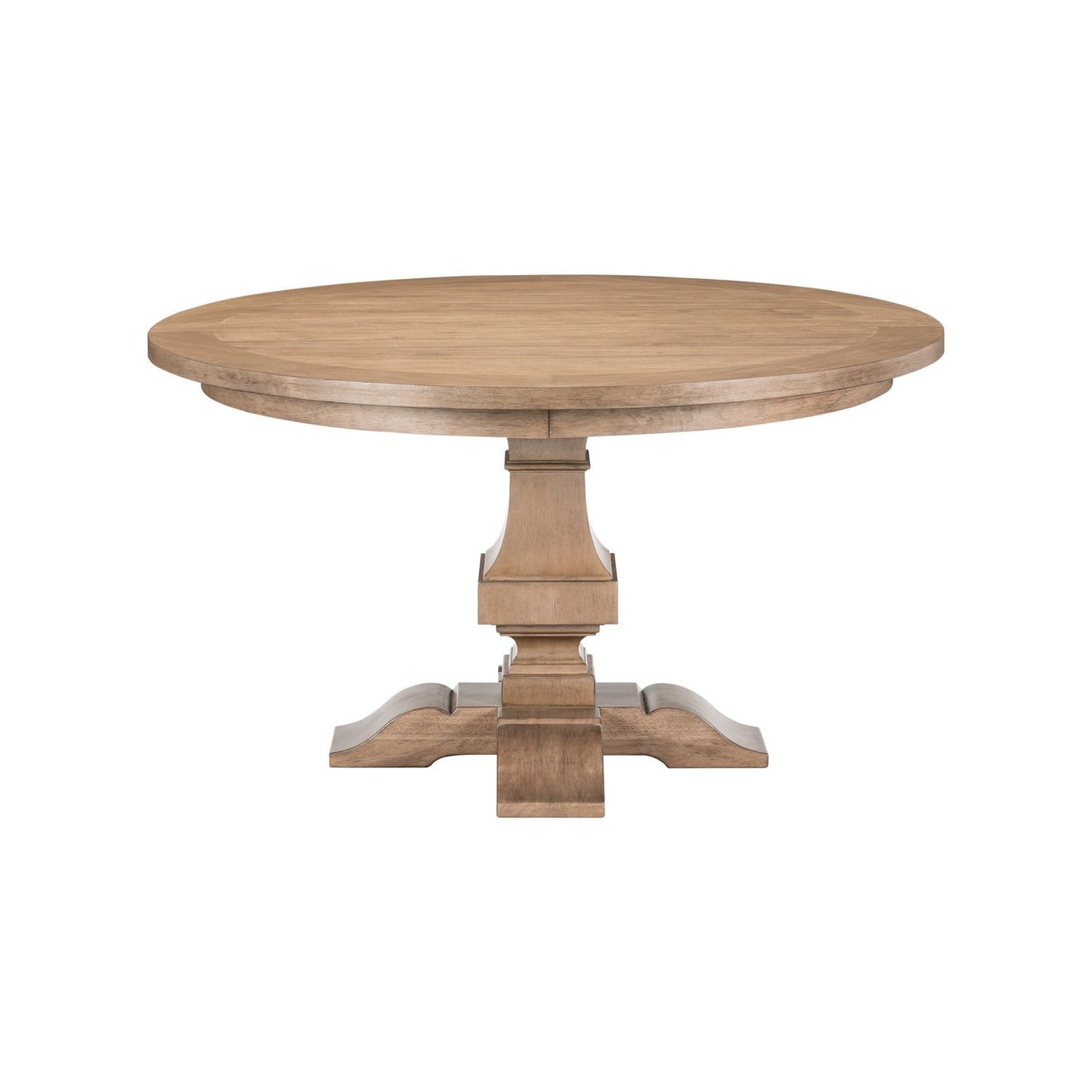 Haven Hills - Pedestal Table Set - Camel Beige - Hornell Furniture Outlet
