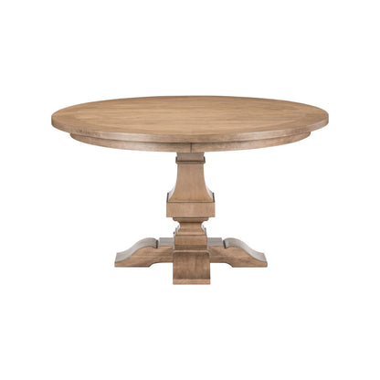Haven Hills - Pedestal Table Set - Camel Beige - Hornell Furniture Outlet