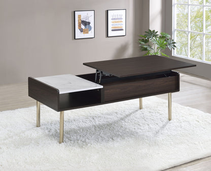 Carrie - 3 Piece Table Set - Brown - Hornell Furniture Outlet