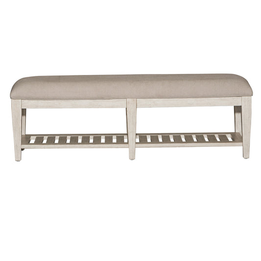 Heartland - Bed Bench - White - Hornell Furniture Outlet
