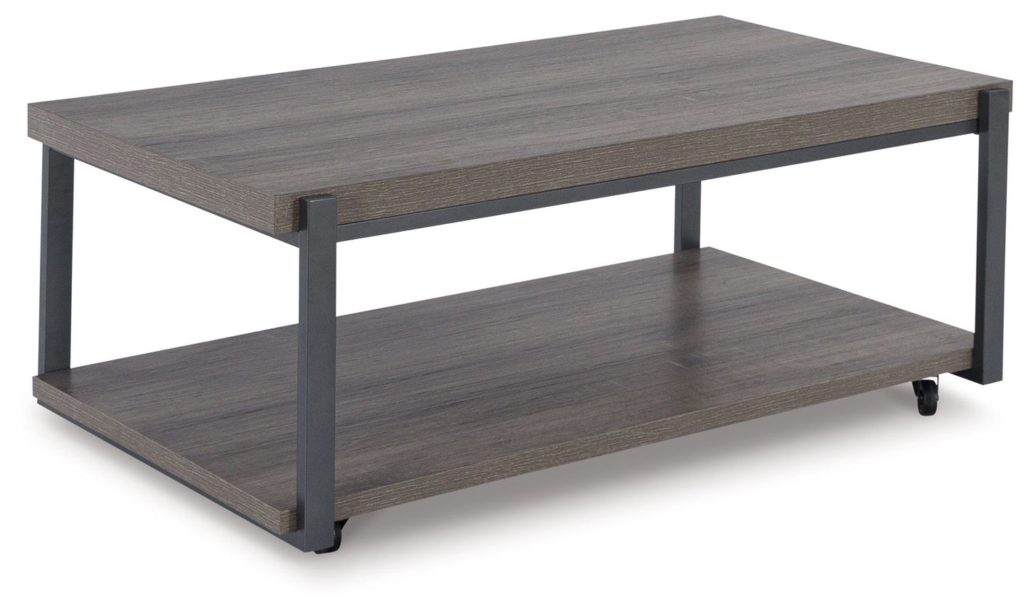 Wilmaden - Gray / Black - Occasional Table Set (Set of 3) - Hornell Furniture Outlet