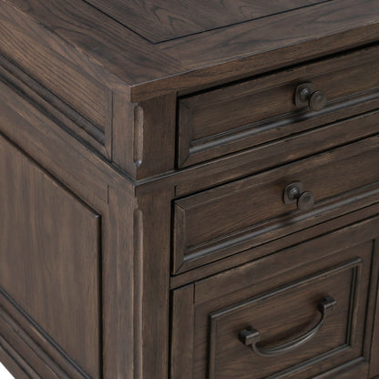 Paradise Valley - Executive Desk - Brown - Hornell Furniture Outlet