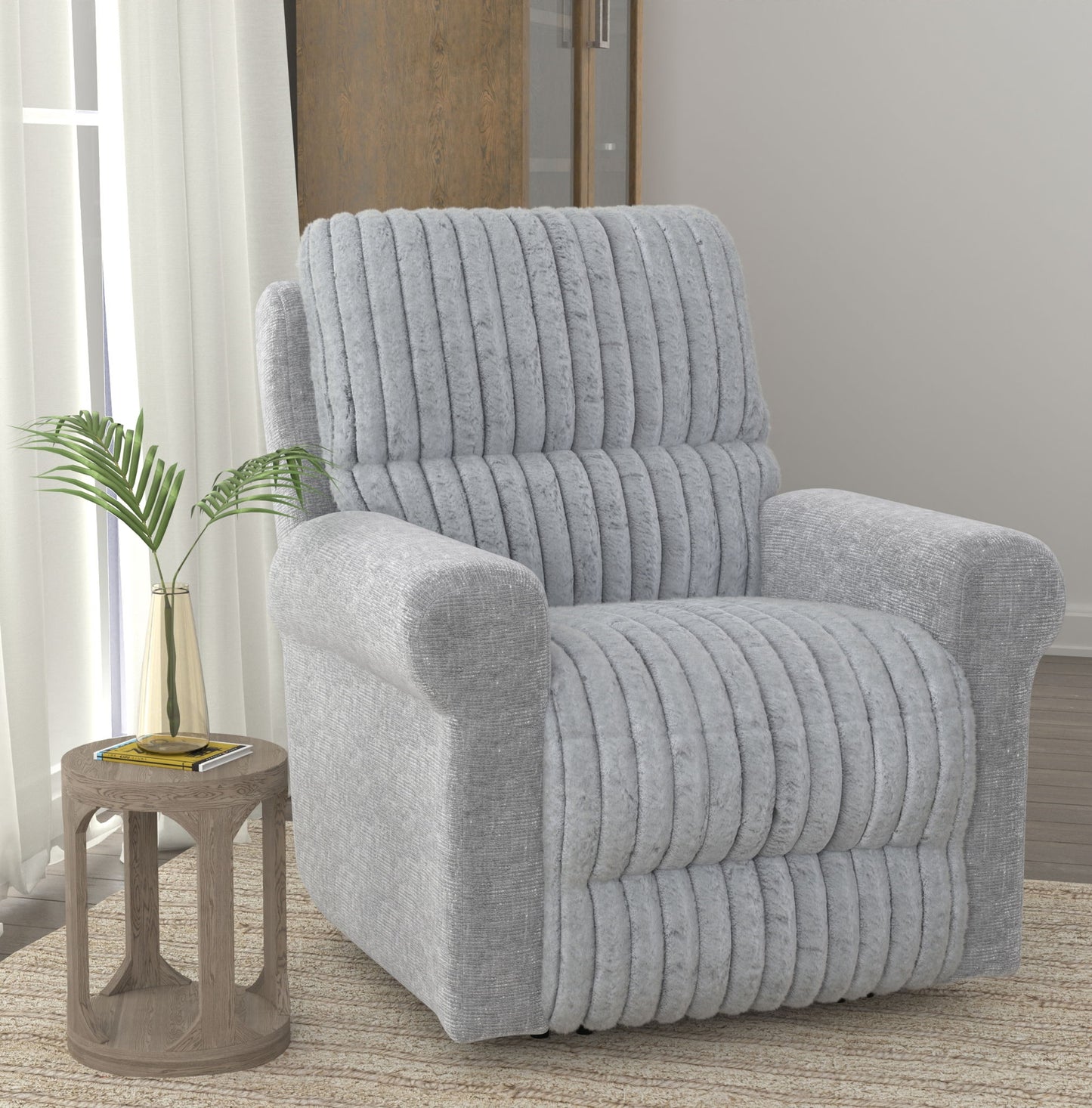 Foxy - Power Lay Flat Recliner With Zero Gravity - Hornell Furniture Outlet