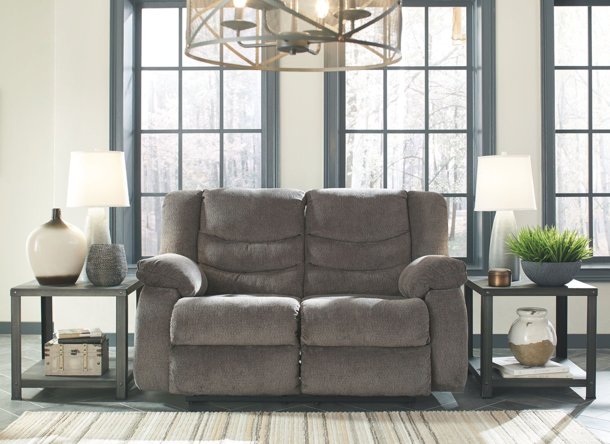 Tulen - Reclining Loveseat - Hornell Furniture Outlet