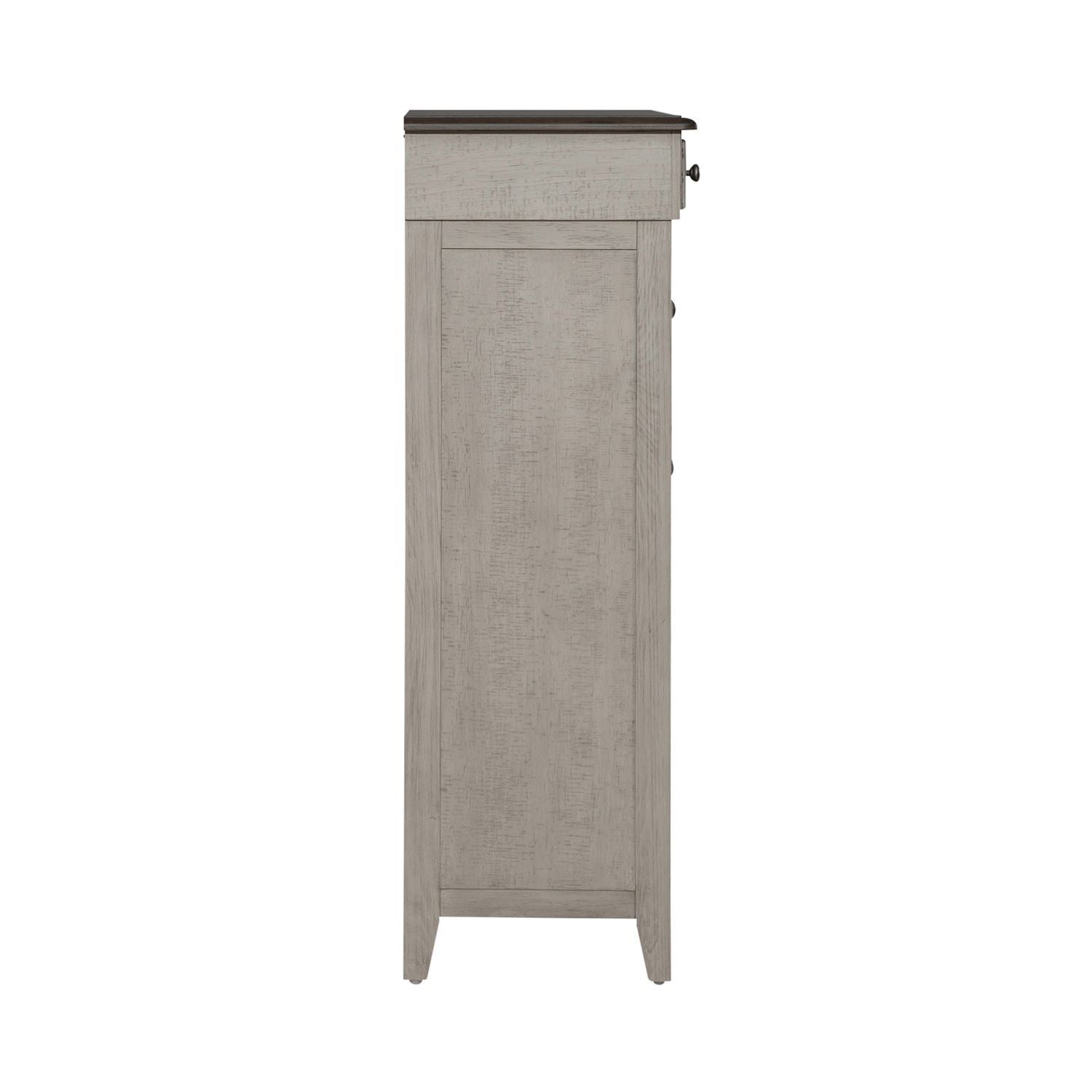 Ivy Hollow - 5 Drawer Chest - White - Hornell Furniture Outlet