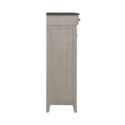 Ivy Hollow - 5 Drawer Chest - White - Hornell Furniture Outlet