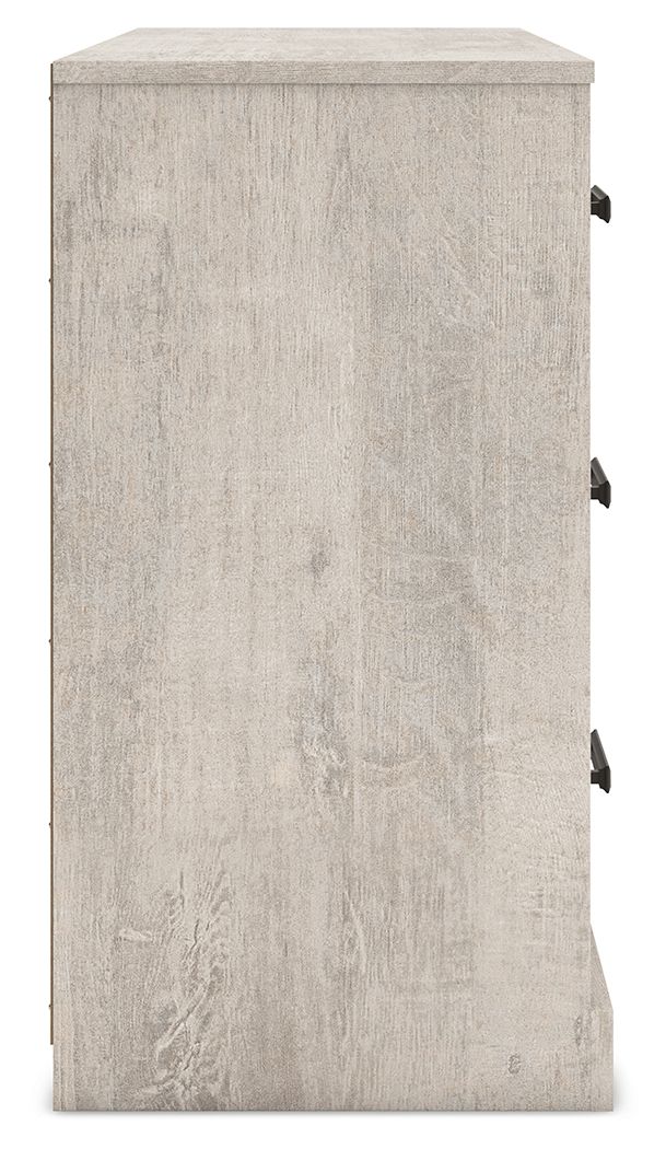 Shawburn - Gray - Six Drawer Dresser - Hornell Furniture Outlet