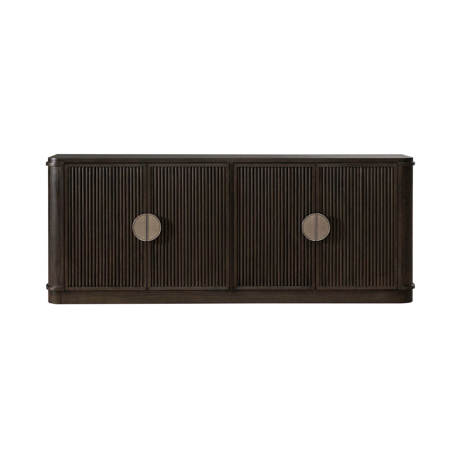 City View - 82" TV Console - Coffee Bean - Hornell Furniture Outlet