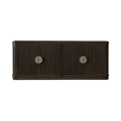 City View - 82" TV Console - Coffee Bean - Hornell Furniture Outlet