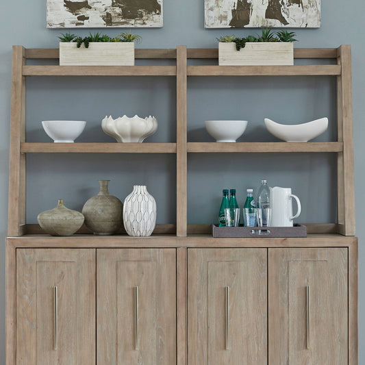 Brentwood - Sideboard Hutch - Brown - Hornell Furniture Outlet