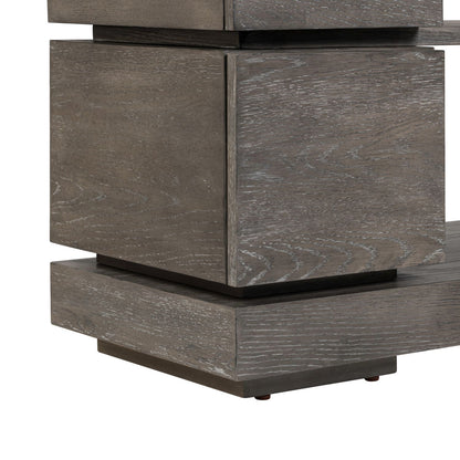 Piedmont - Sofa Table - Charcoal / Ash - Hornell Furniture Outlet