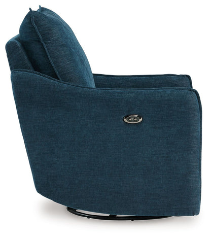 Mcburg - Swivel Power Recliner - Hornell Furniture Outlet