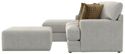 Tori - Sectional With Comfort Coil Seating, Cocktail Ottoman And Accent Pillows Included - Hornell Furniture Outlet