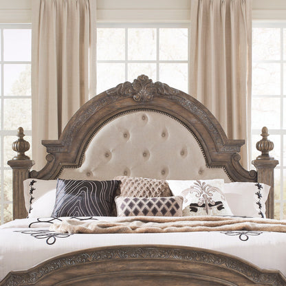 Carlisle Court - Upholstered Poster Headboard - Hornell Furniture Outlet