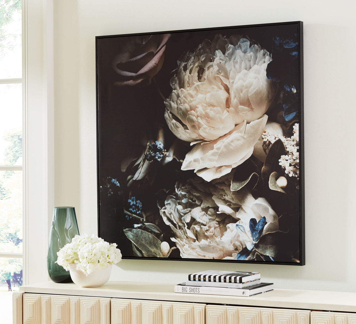 Hurshaw - Multi - Wall Art - Hornell Furniture Outlet