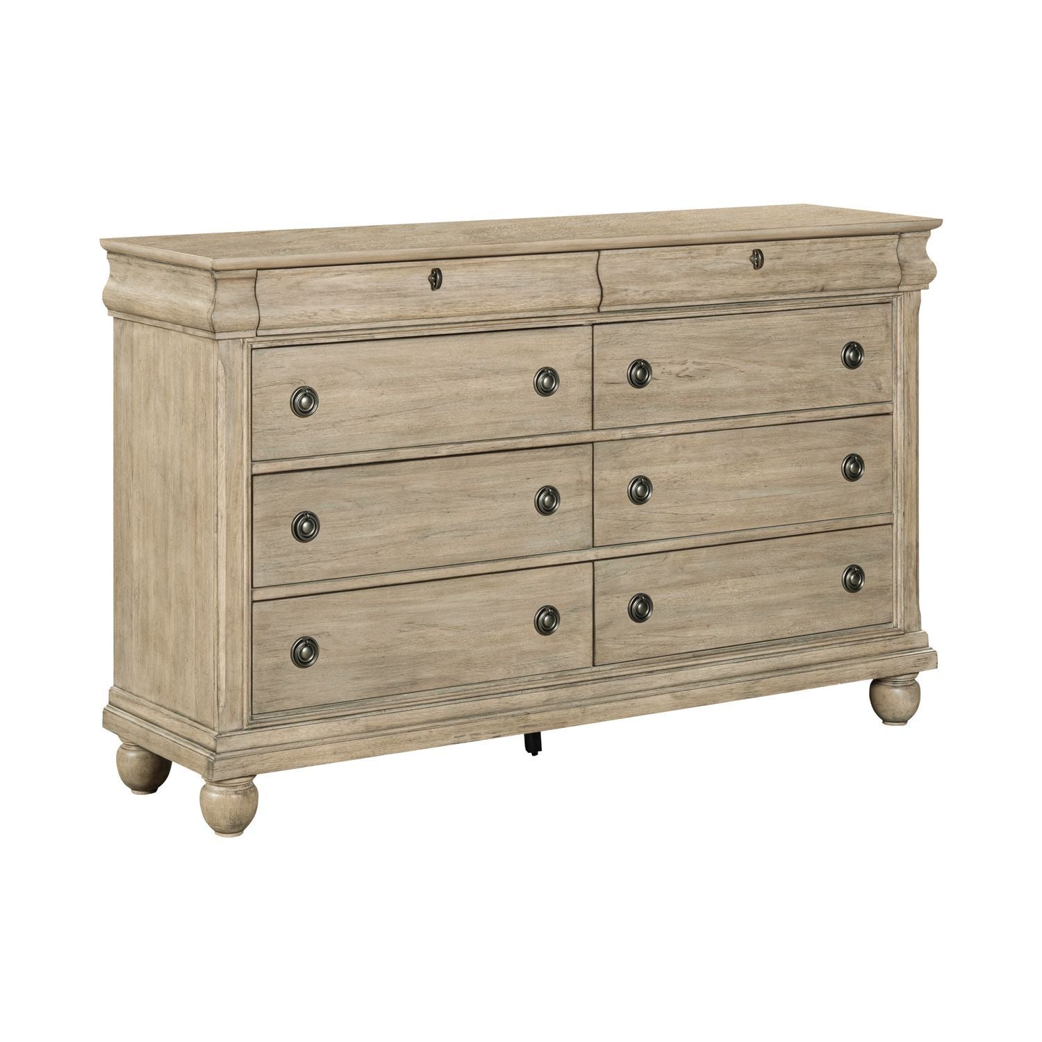 Rustic Traditions - 8 Drawer Dresser - Hornell Furniture Outlet
