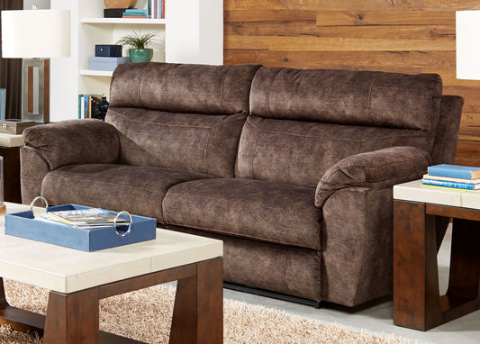 Sedona - Power Headrest With Lumbar Lay Flat Reclining Sofa - Hornell Furniture Outlet