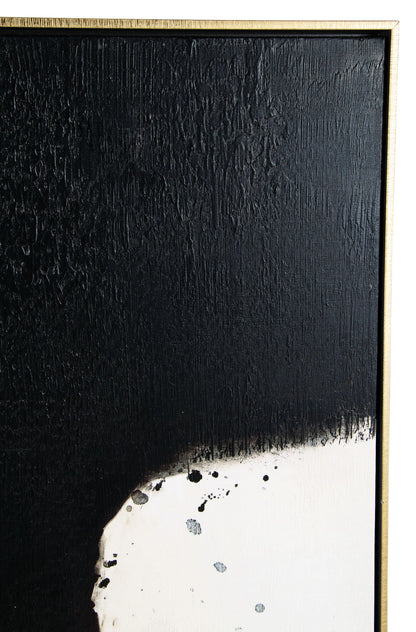 Reighlea - Black / White - Wall Art - Hornell Furniture Outlet