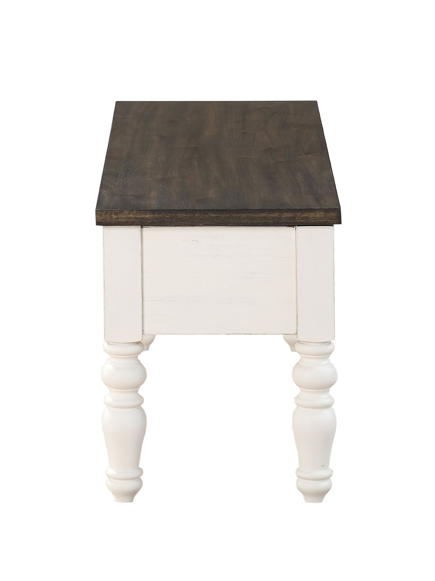 Joanna - Storage Bench - Two Tone - Hornell Furniture Outlet