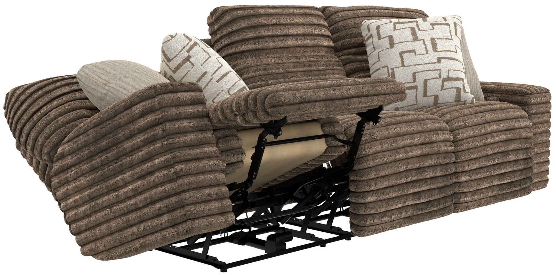 Lynx - Power Reclining Sofa With Zero Gravity - Hornell Furniture Outlet