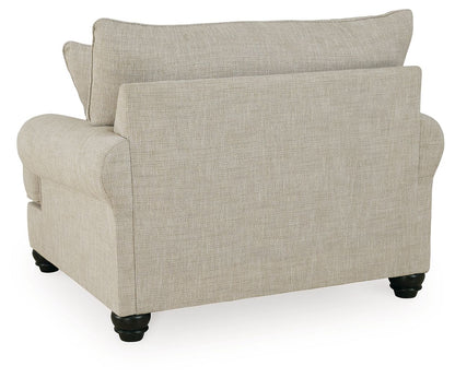 Asanti - Chair and a Half - Fog - Hornell Furniture Outlet