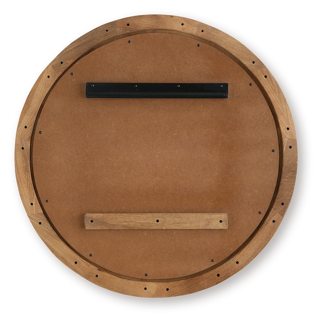 Aajon - Brown - Accent Mirror - Hornell Furniture Outlet