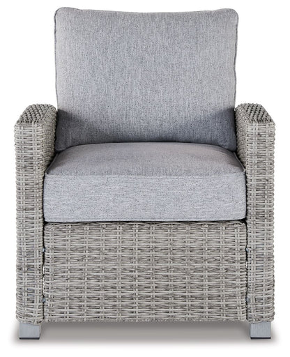 Naples Beach - Light Gray - Lounge Chair w/Cushion - Hornell Furniture Outlet