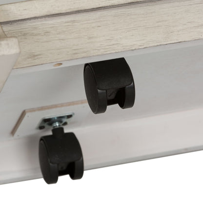 Farmhouse Reimagined - Rectangular Cocktail Table - White - Hornell Furniture Outlet