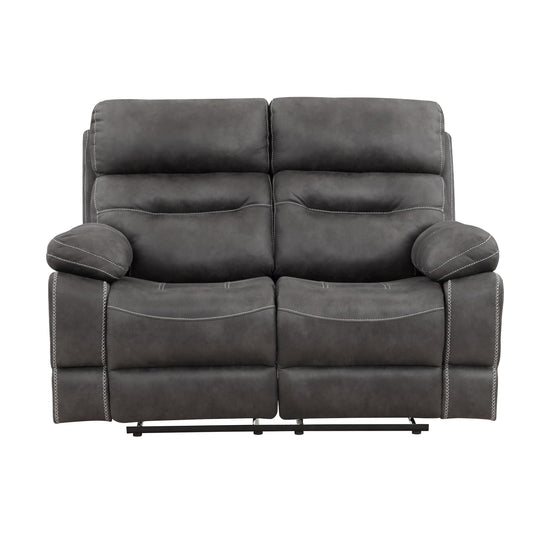 Rudger - Manual Motion Loveseat - Hornell Furniture Outlet