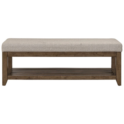 Shaker Lakes - Bed Bench - Brown - Hornell Furniture Outlet