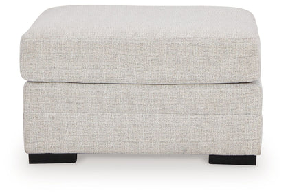 Koralynn - Stone - Oversized Accent Ottoman - Hornell Furniture Outlet