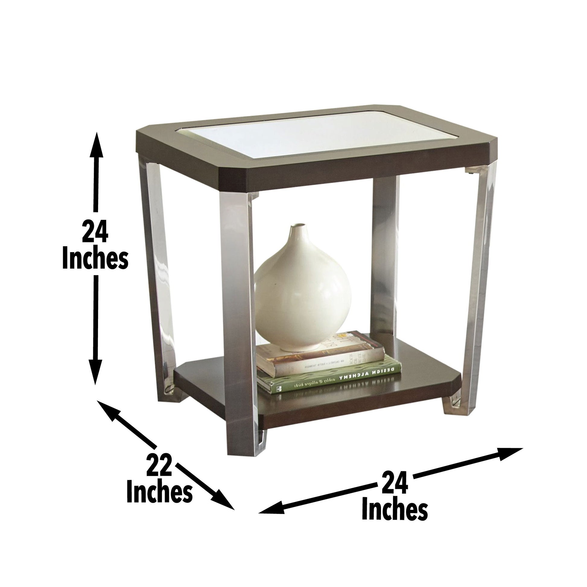 Truman - End Table - Brown - Hornell Furniture Outlet