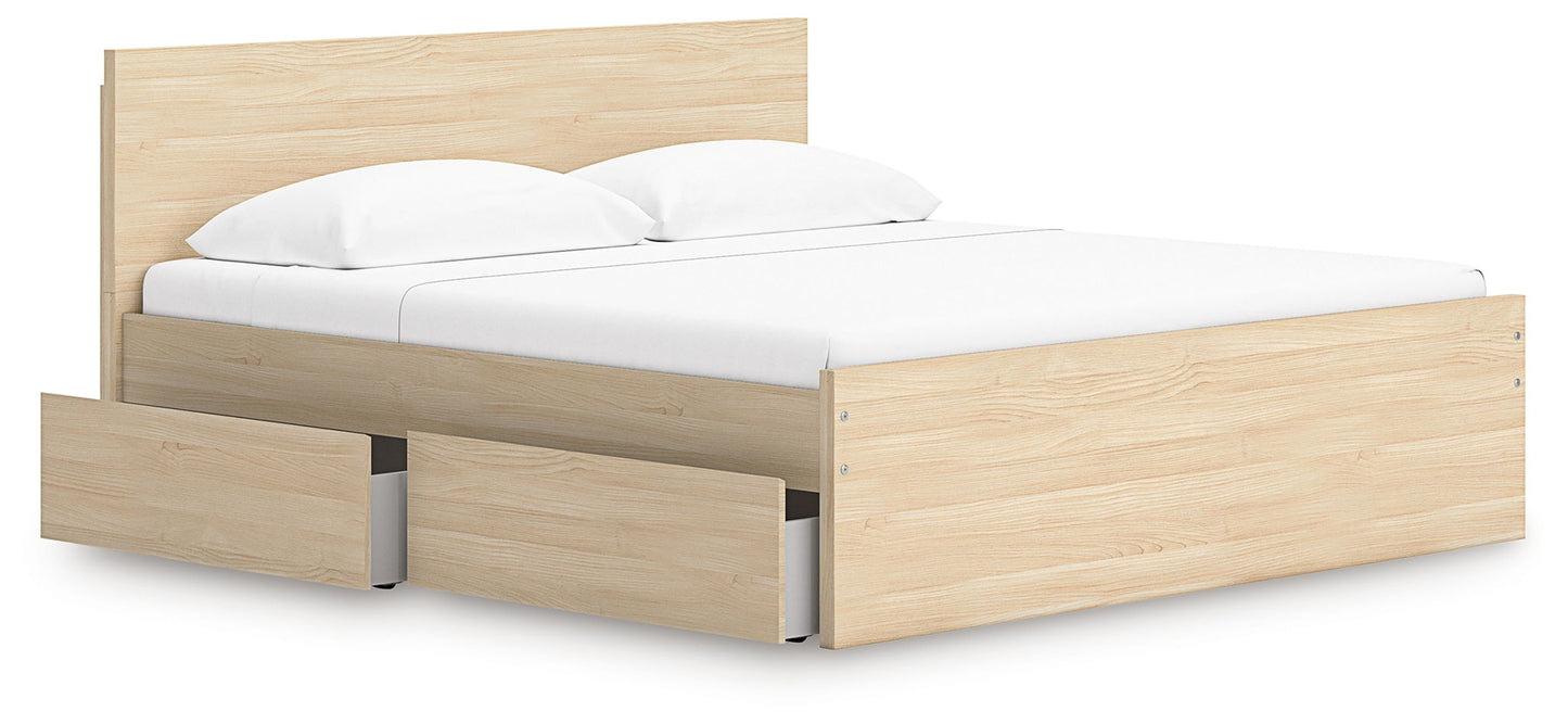 Onita - Panel Platform Bed - Hornell Furniture Outlet