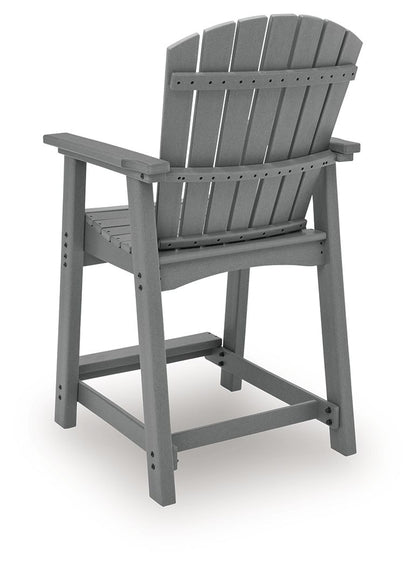 Sanctuary Beach - Barstool (Set of 2) - Dark Gray - Hornell Furniture Outlet