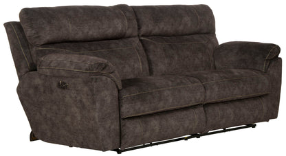 Sedona - Power Headrest With Lumbar Lay Flat Reclining Sofa - Hornell Furniture Outlet