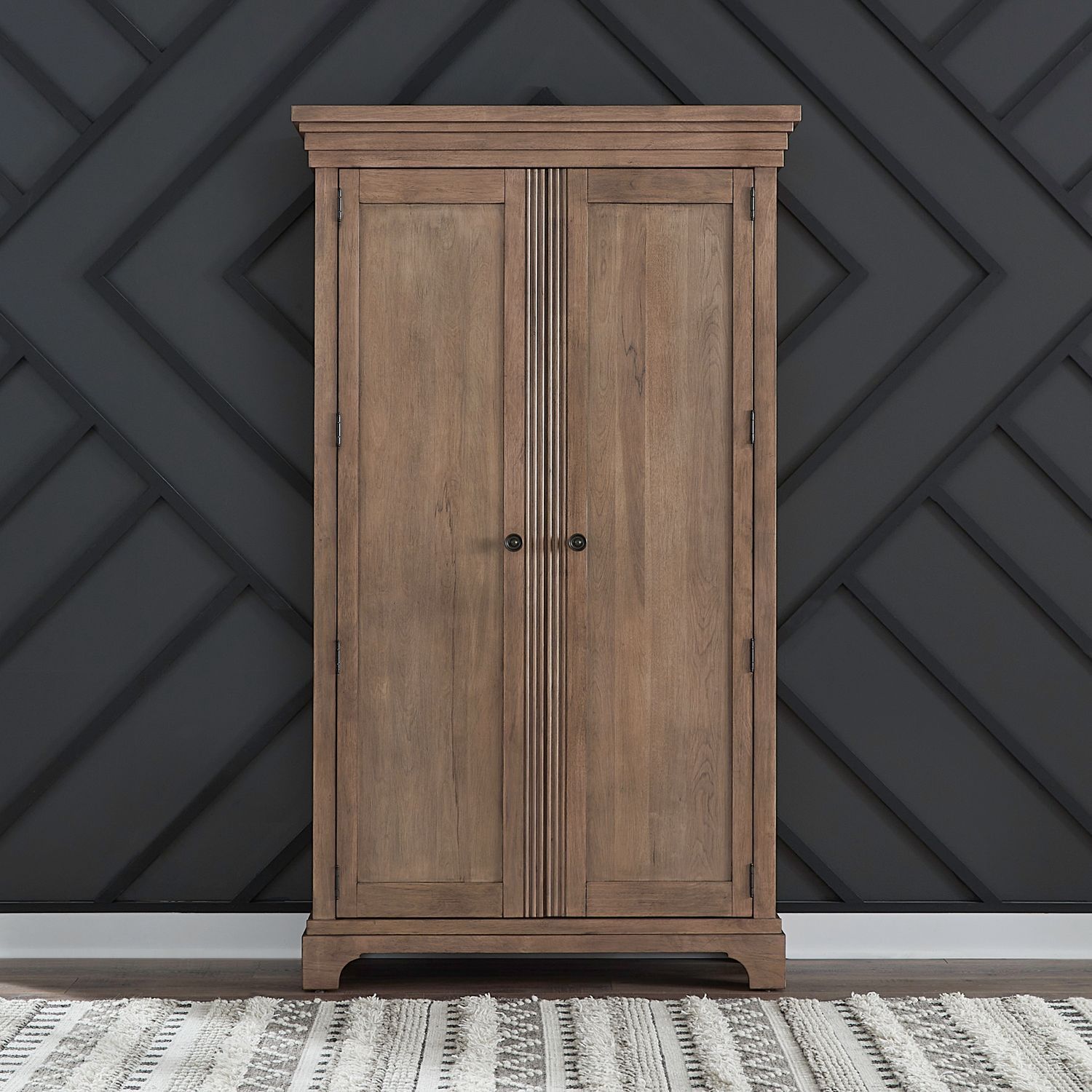 Haven Hills - Armoire - Camel Beige - Hornell Furniture Outlet