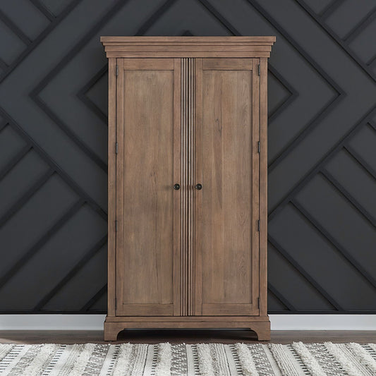 Haven Hills - Armoire - Camel Beige - Hornell Furniture Outlet