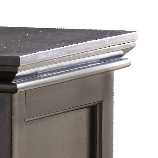 Garcia - Silverstone Top Bar Unit - Dark Brown - Hornell Furniture Outlet