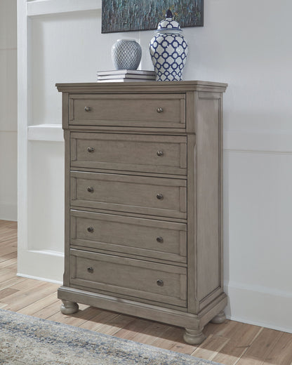 Lettner - Sleigh Bedroom Set - Hornell Furniture Outlet