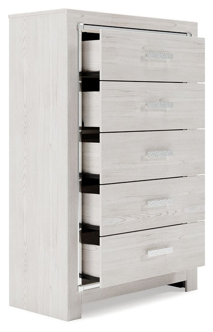 Altyra - Dresser, Mirror, Panel Bookcase Bed - Hornell Furniture Outlet
