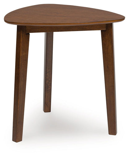 Lyncott - Brown - Occasional Wood Table Set (Set of 3) - Hornell Furniture Outlet