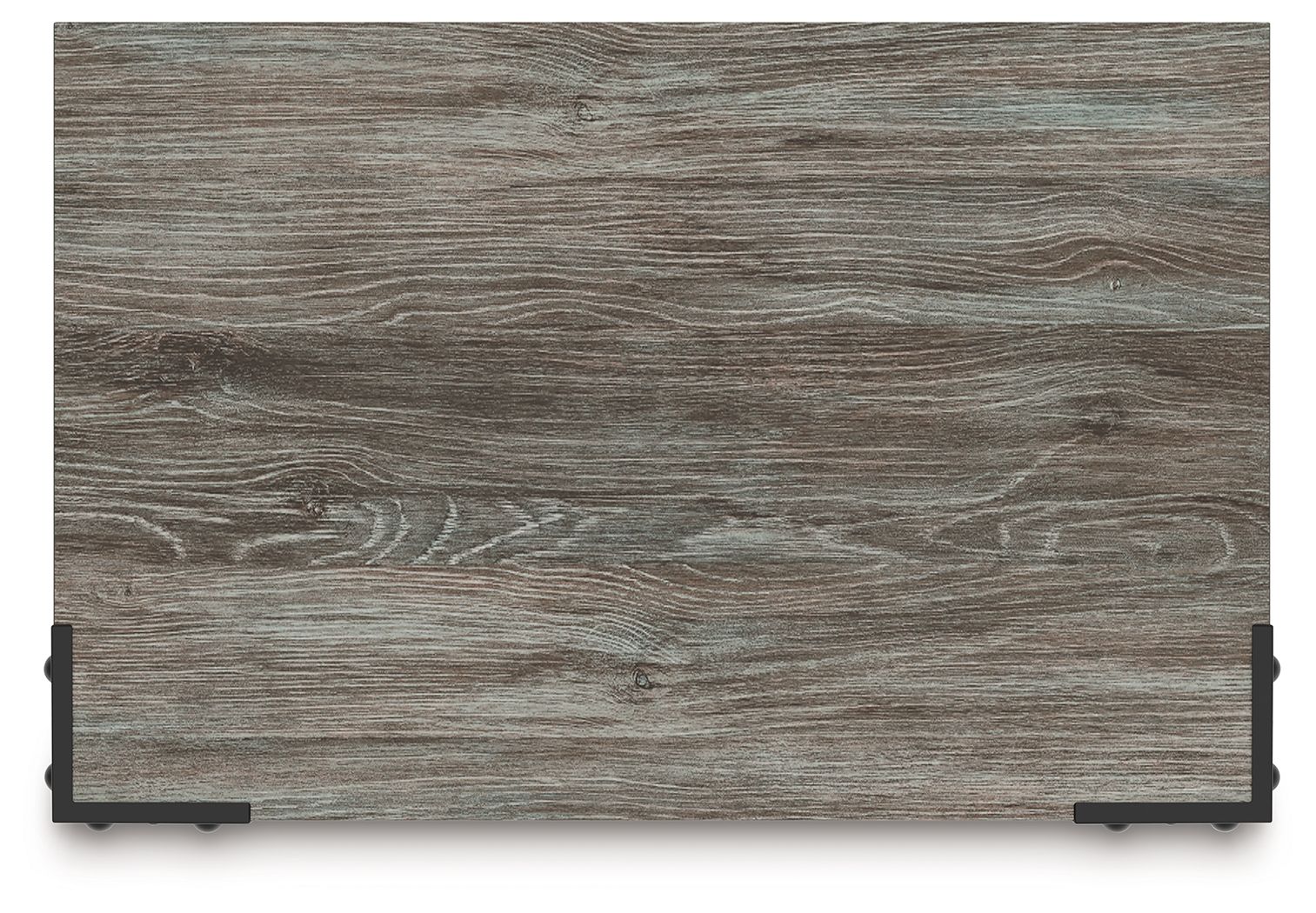 Frandern - Gray - Two Drawer Night Stand - Hornell Furniture Outlet