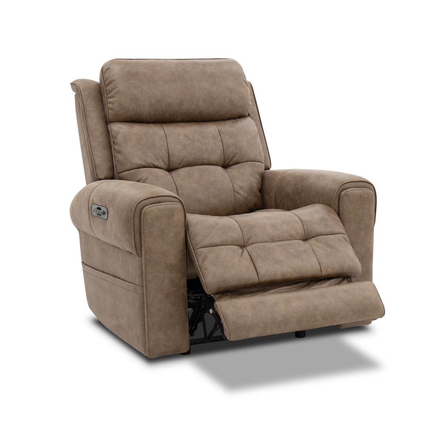 South Bend - Panel Back Side Chair (RTA) - Brown - Hornell Furniture Outlet