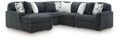 Midnight - Madness - Sectional - Hornell Furniture Outlet