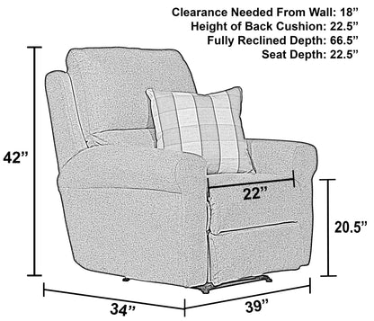 Westport - Power Lay Flat Recliner - Hornell Furniture Outlet