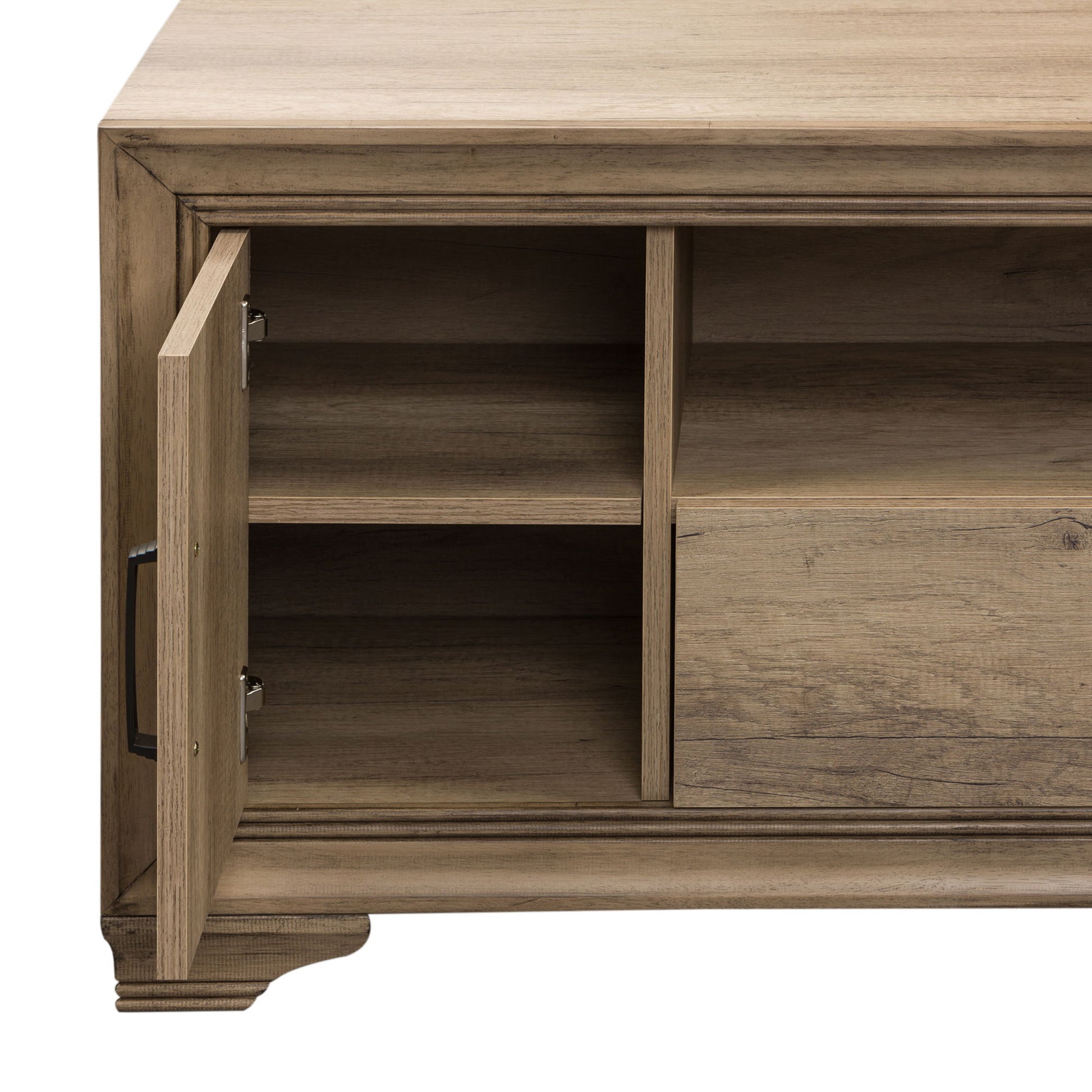 Sun Valley - 60" TV Console - Light Brown - Hornell Furniture Outlet